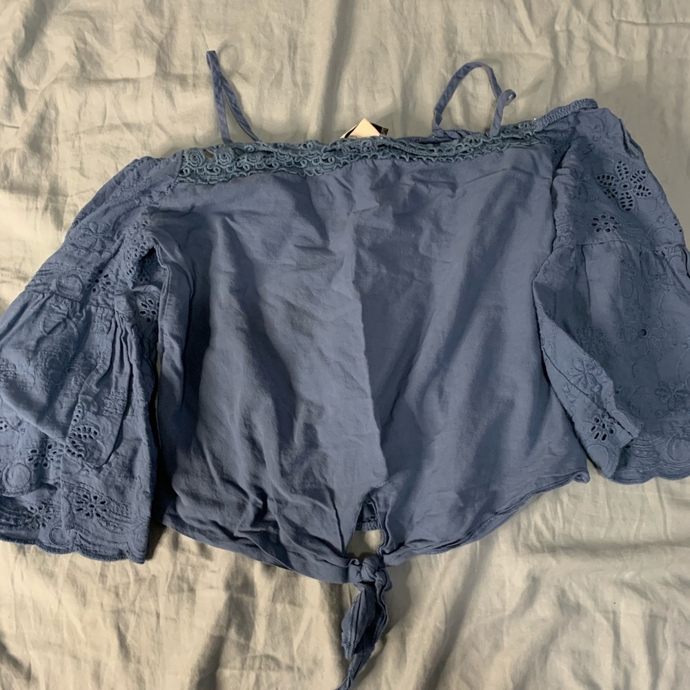 Blue blouse